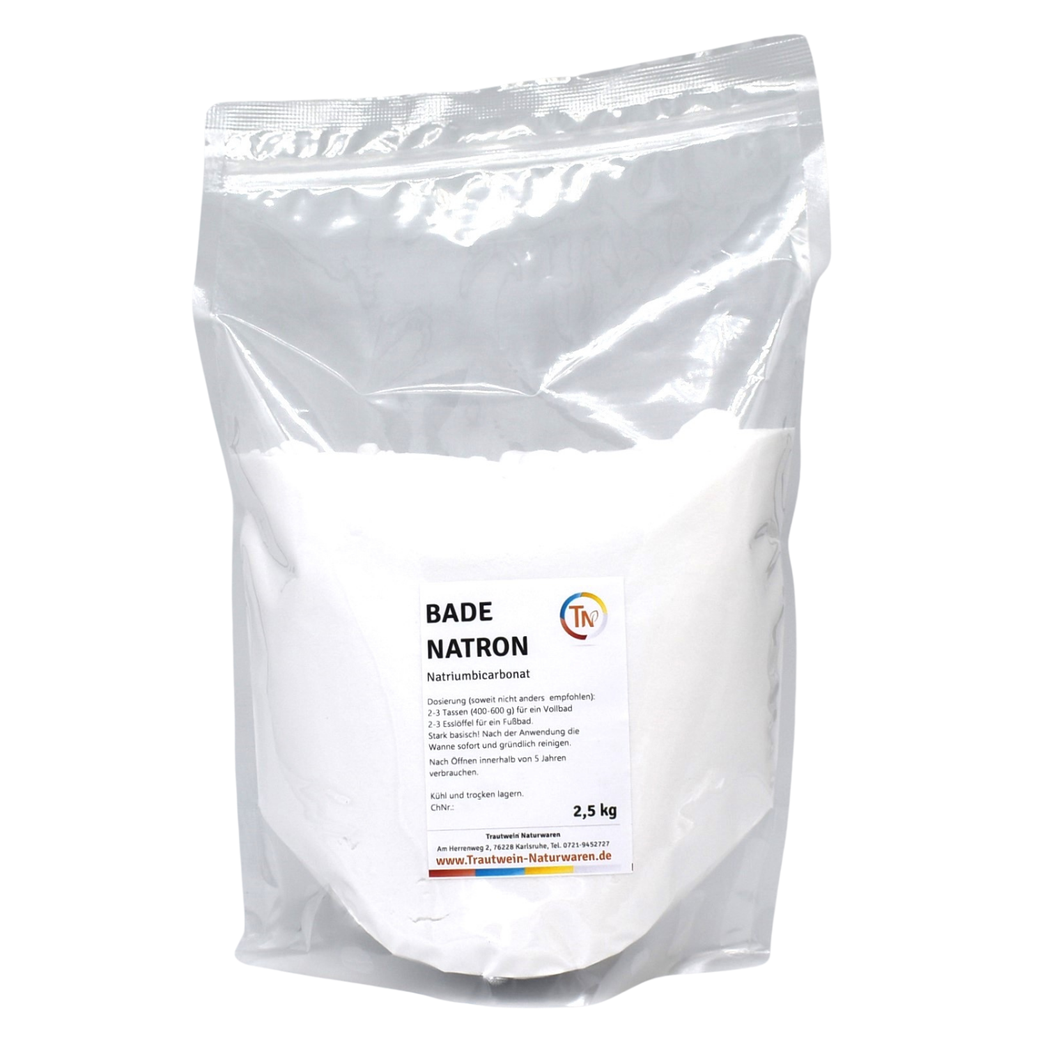 Bade - Natron, 2,5 kg, rein