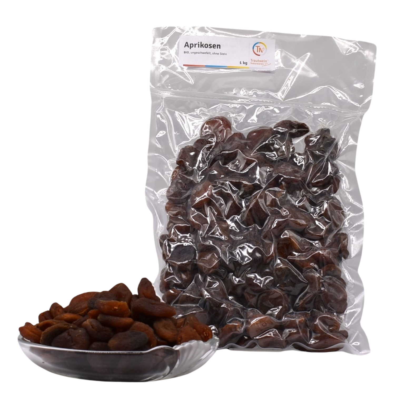 Aprikosen Bio, 1kg, getrocknet, ungeschwefelt