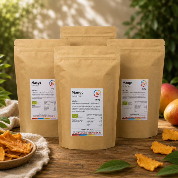 Mango BIO "Kent", 4-SET, 250g, getrocknet