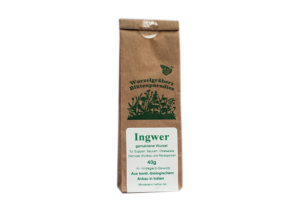 Ingwer BIO, 50 g, gemahlen, Wurzel