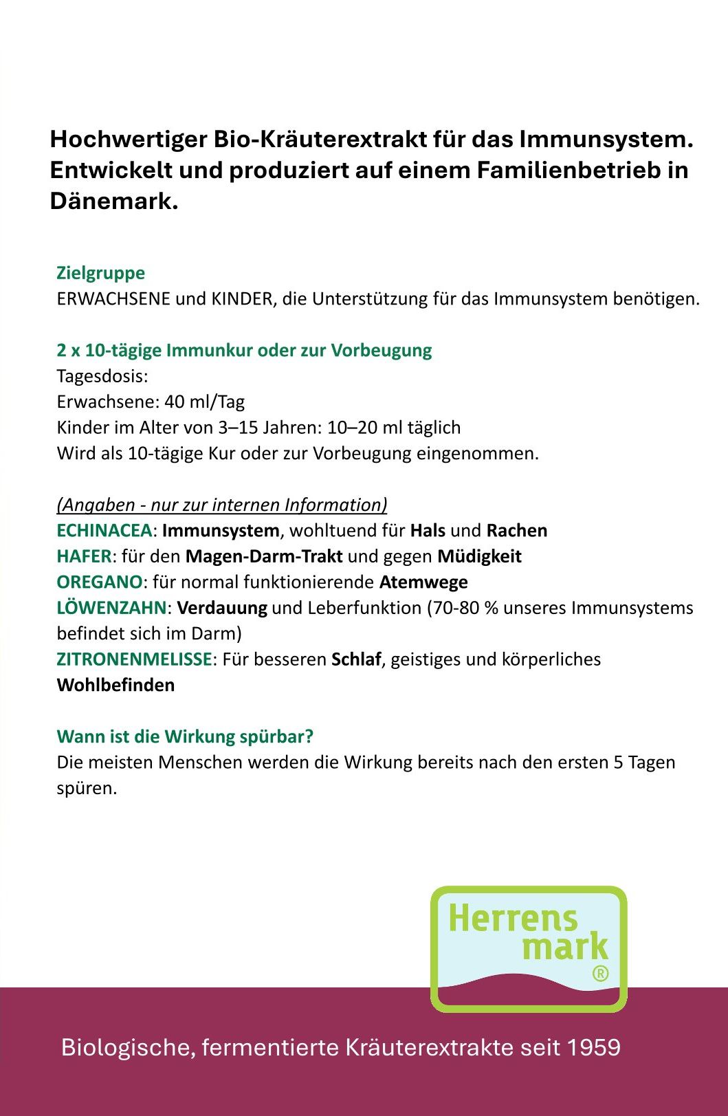 REGOMUN, 800 ml, Echinacea-Extrakt BIO