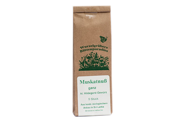 Muskatnuss BIO, 5 Stück, ganz
