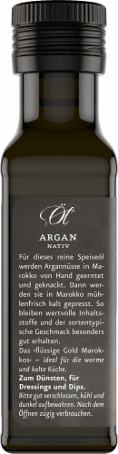 Arganöl BIO, 100 ml, ungeröstet, kaltgepresst unter 40°C
