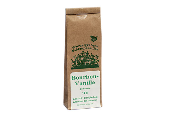Vanille "Bourbon" BIO, 15 g, gemahlen