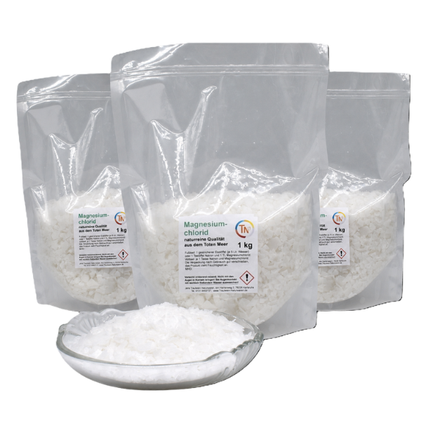Magnesiumchlorid, 3-SET, 1 kg, Flocken