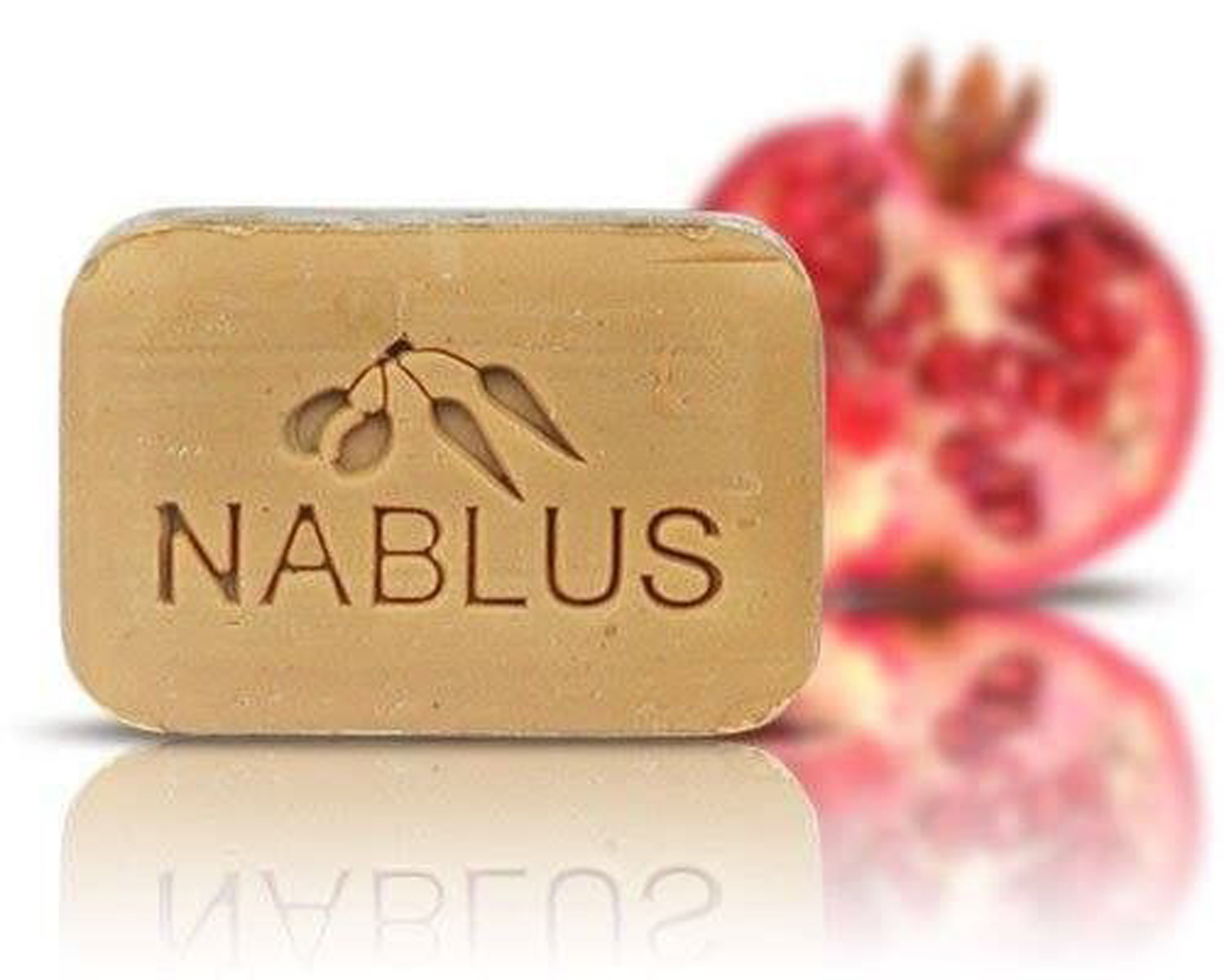 Nablus reine Olivenöl-Seife GRANATAPFEL