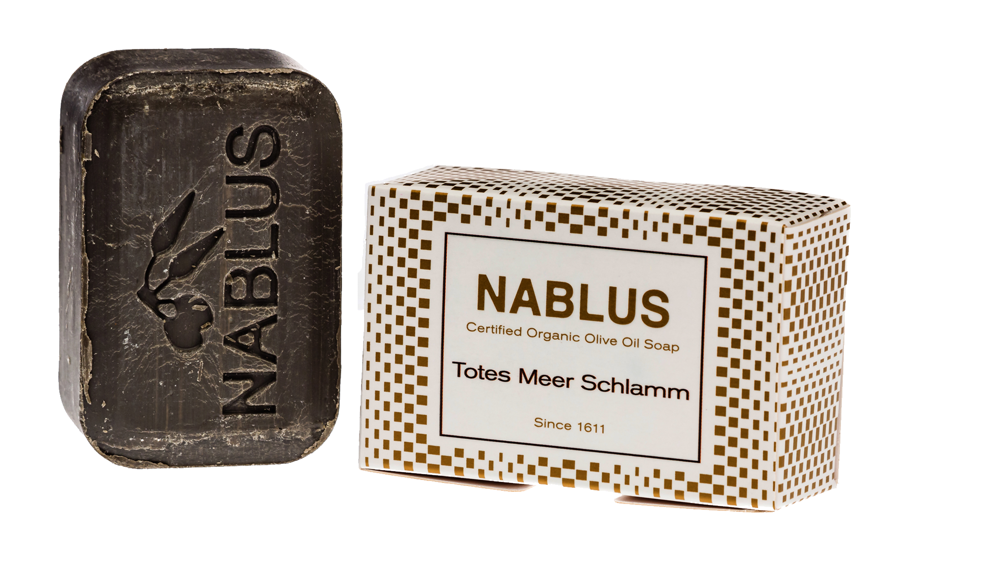 Nablus reine Olivenöl-Seife TOTES-MEER-SCHLAMM