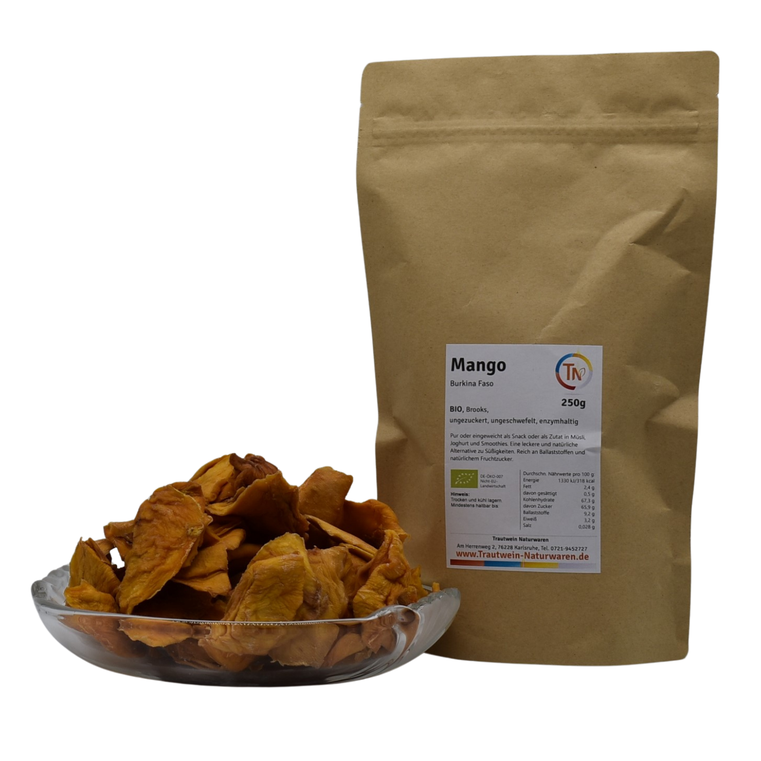 Mango BIO "Brooks", 250 g, getrocknet