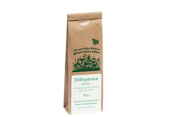 Dillspitzen BIO, 20 g, gerebelt