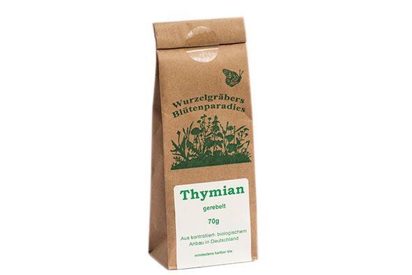 Thymian BIO, 70 g, gerebelt, Blatt