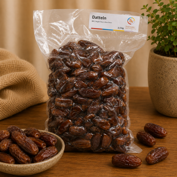 Datteln BIO, 2,5 kg (Deglet Nour) ohne Stein