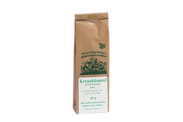Kreuzkümmel BIO, 50 g, ganz, Samen