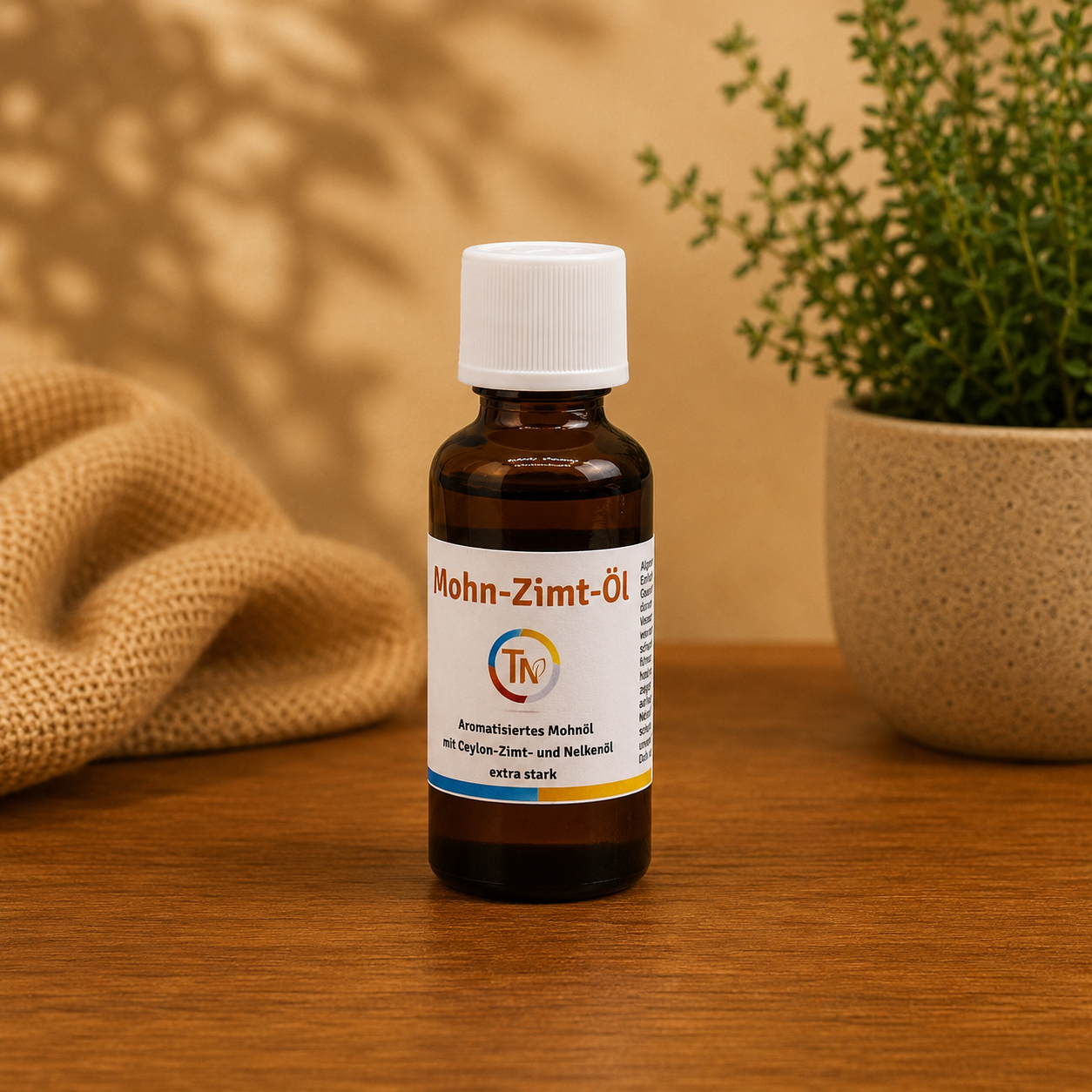 Mohn-Zimt-Öl, 30 ml, extra stark, Ölmischung