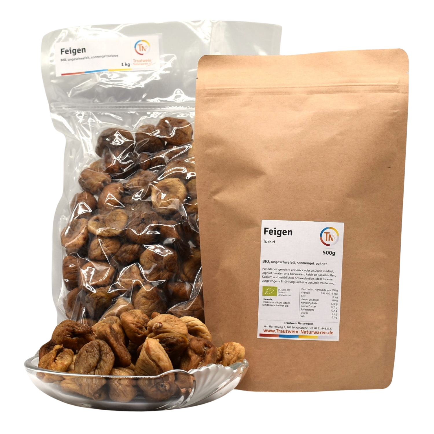 Feigen BIO, 500 g, getrocknet