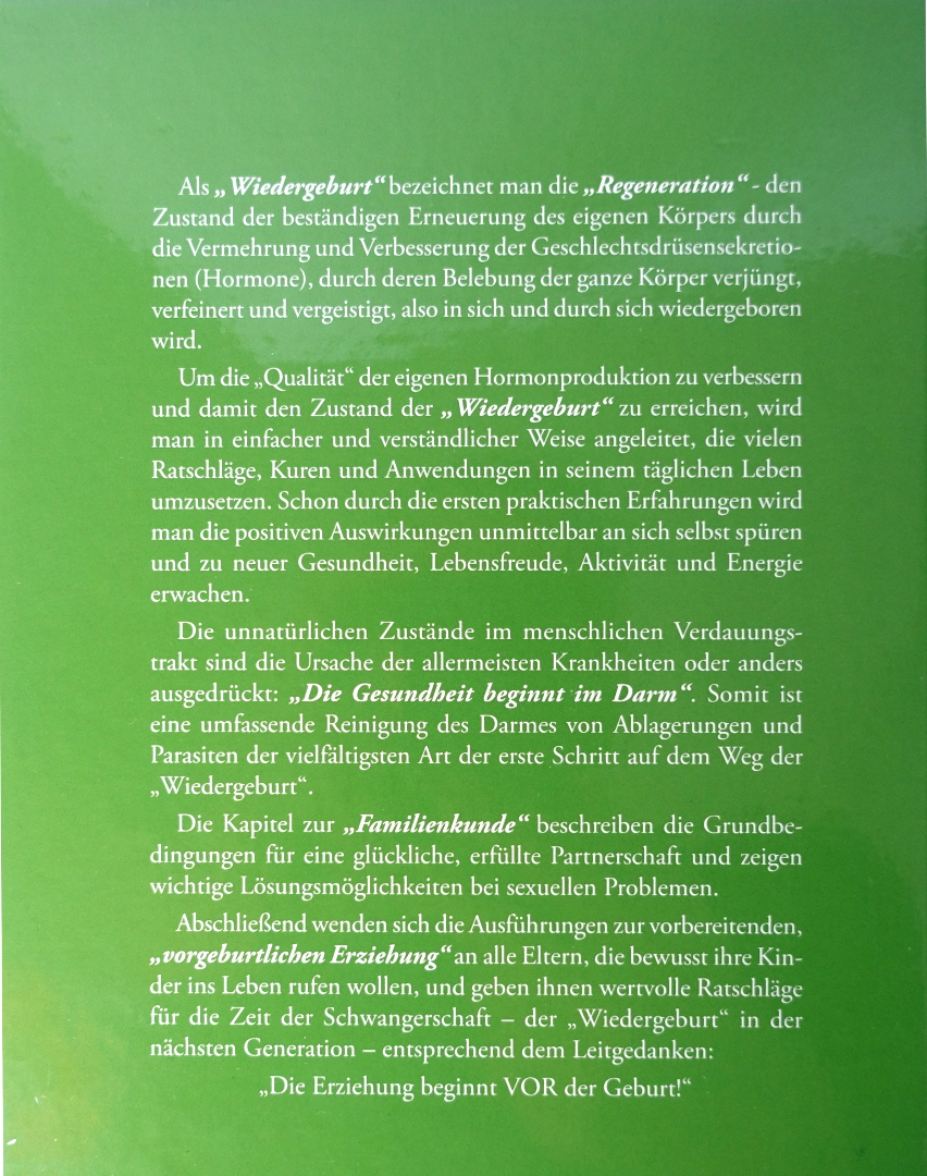 MAZDAZNAN - Wiedergeburtskunde
