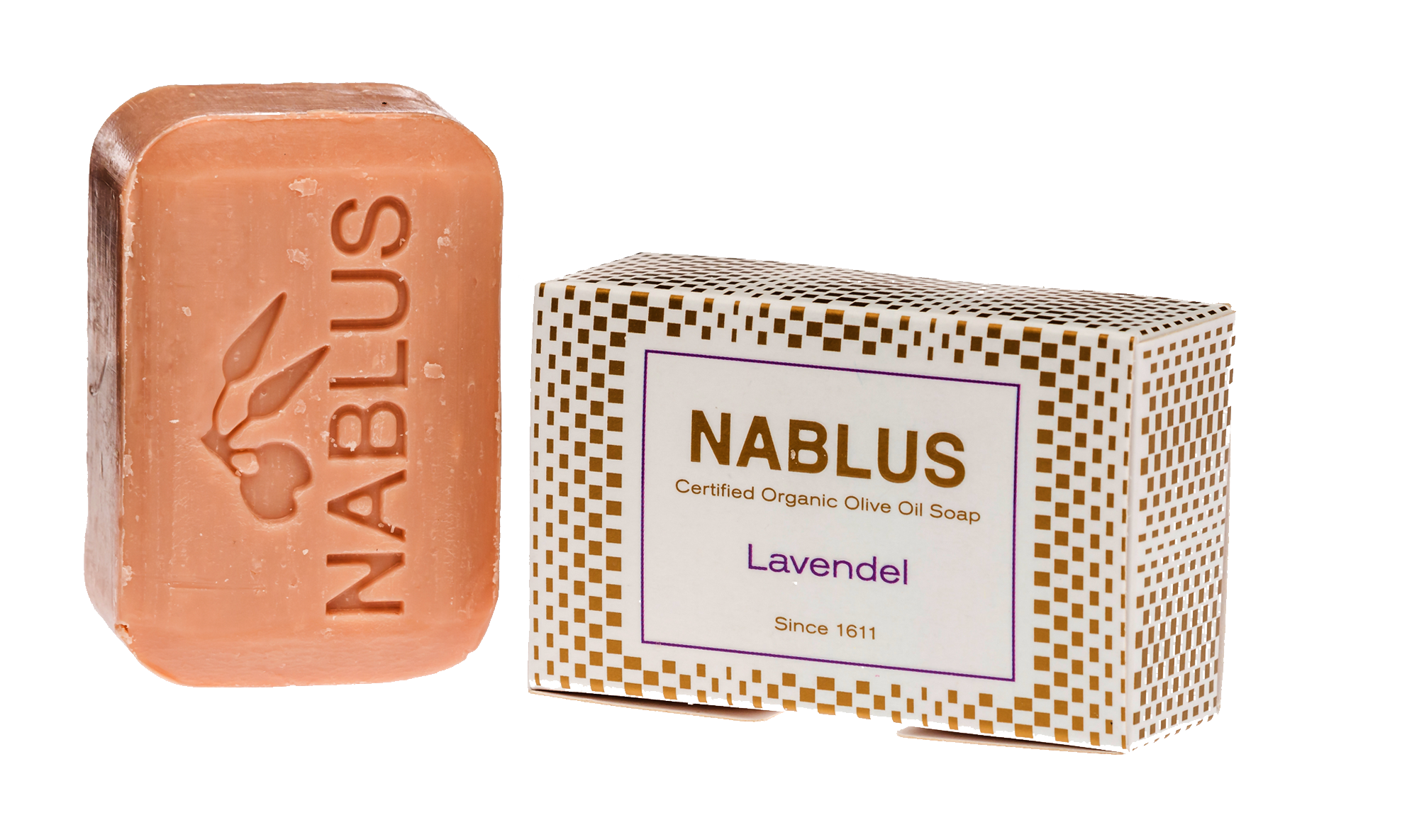 Nablus reine Olivenöl-Seife LAVENDEL
