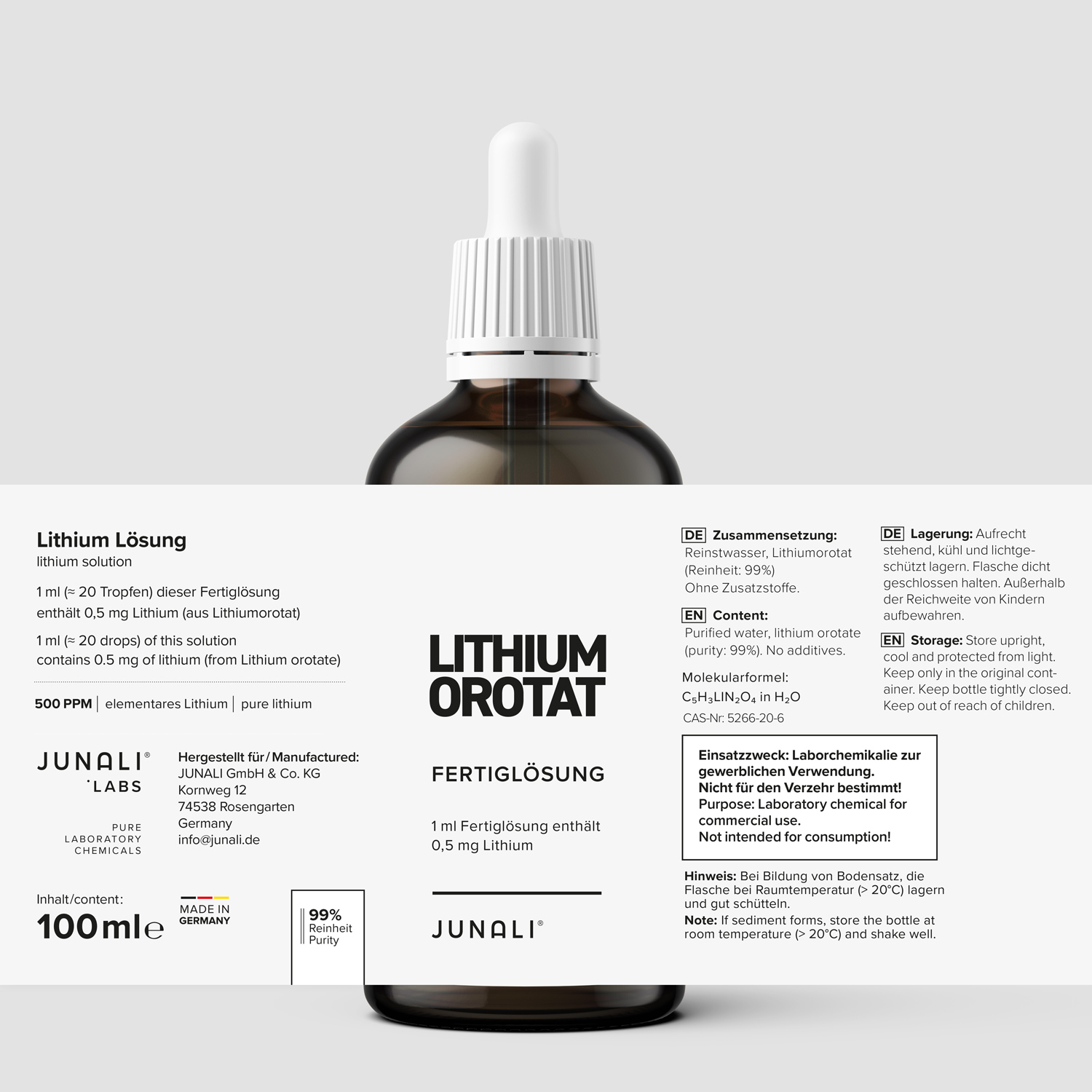 Lithiumorotat Lösung, 100 ml