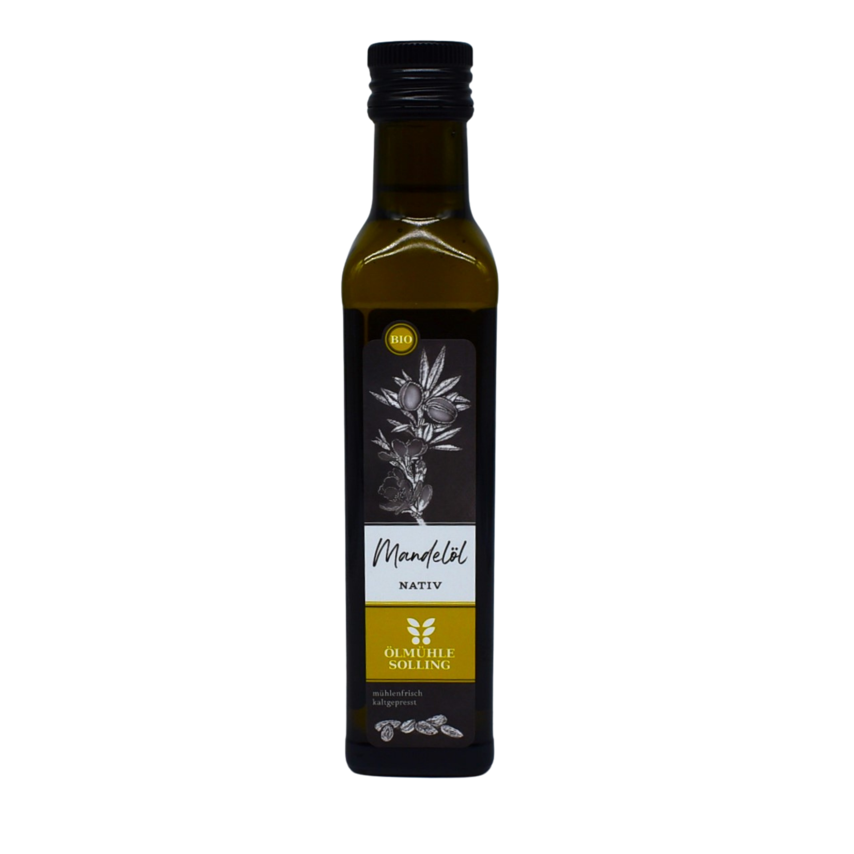Mandelöl BIO, 250 ml, kaltgepresst unter 40°C