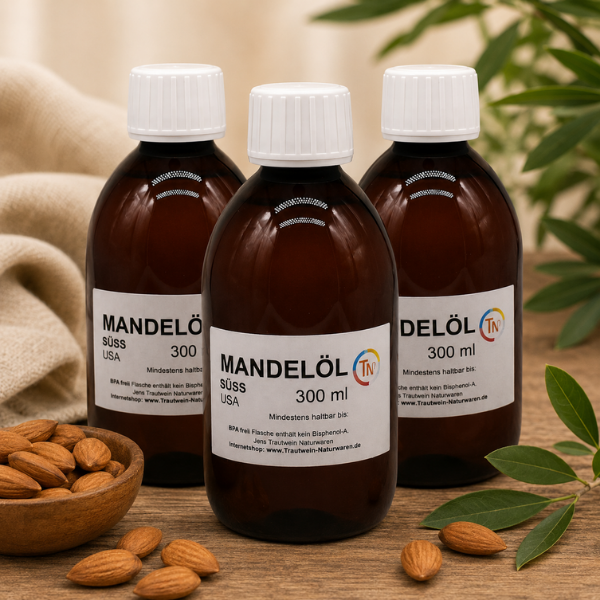 Mandelöl, 3-SET, 300 ml, süss