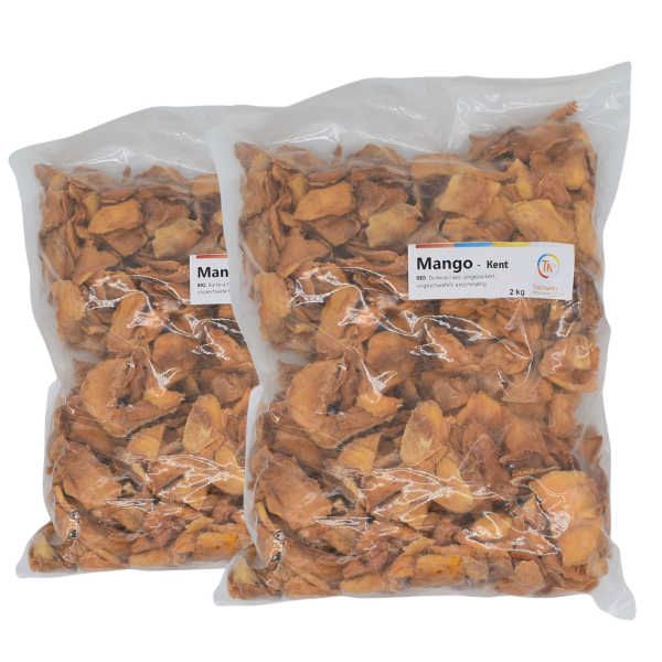 Mango BIO "Kent", 2-SET, 2 kg, getrocknet