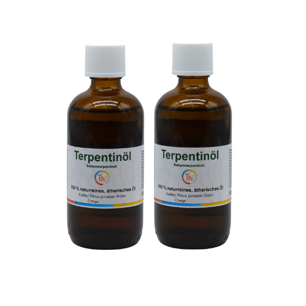 Terpentinöl/Balsamterpentinöl, 100 ml, 2 St, 100 % natürlich