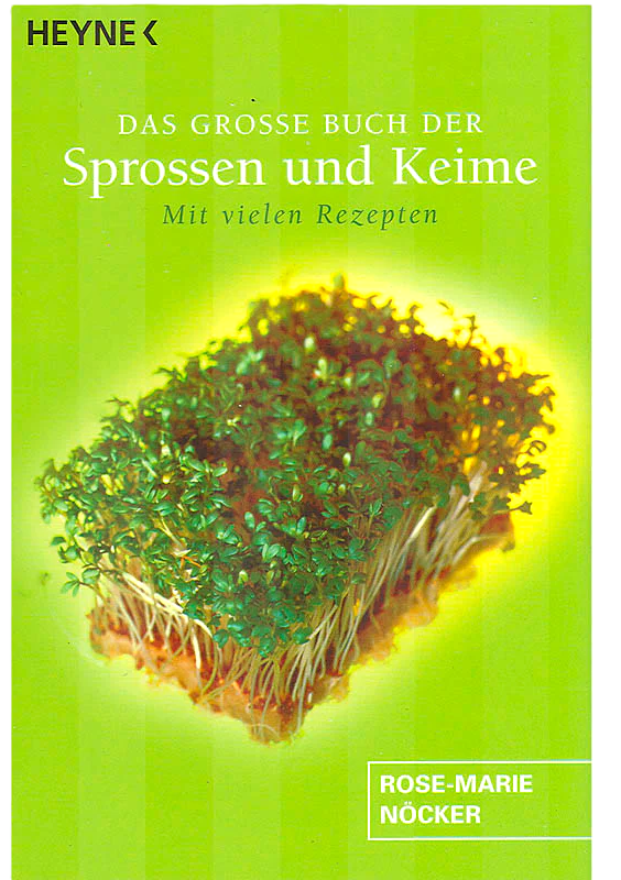 Das große Buch der Sprossen und Keime, Rose-Marie Nöcker, Buch - NEU -