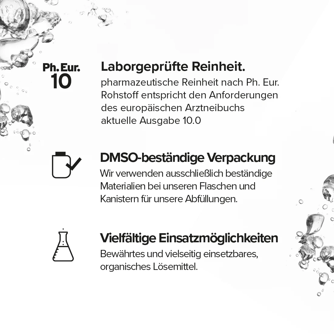 DMSO 99,9%, 250 ml