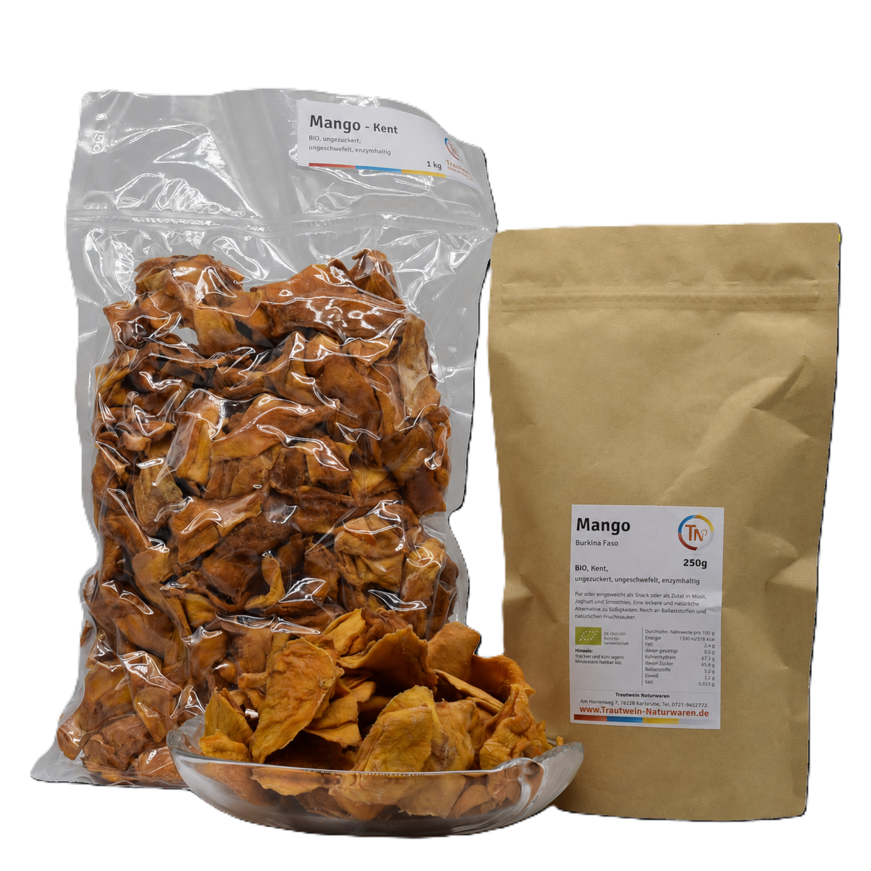 Mango BIO "Kent", 1 kg, getrocknet