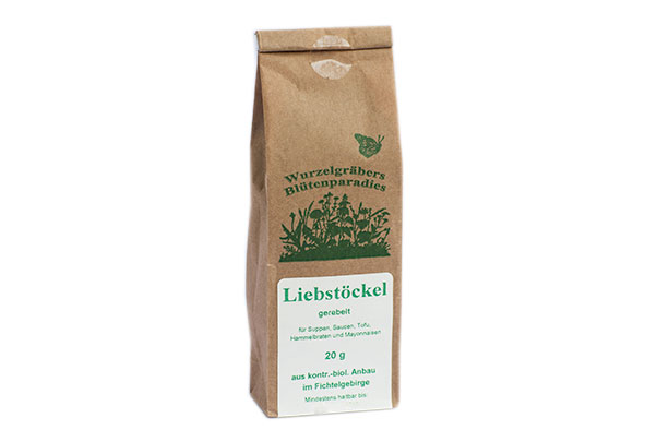 Liebstöckel BIO, 20 g, gerebelt, Blatt