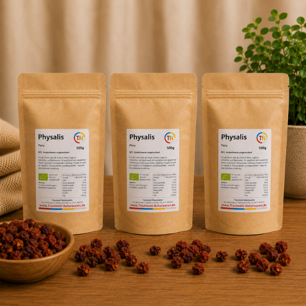 Physalis BIO, 3-SET, 500 g, getrocknet