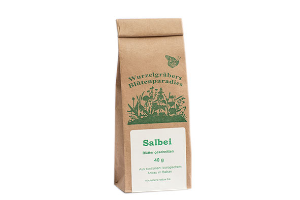 Salbei BIO, 40 g, ganzes Blatt
