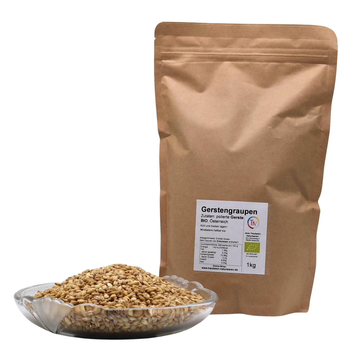 Gerstengraupen BIO, 1 kg