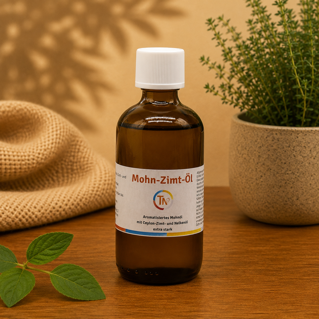 Mohn-Zimt-Öl, 100 ml, extra stark, Ölmischung
