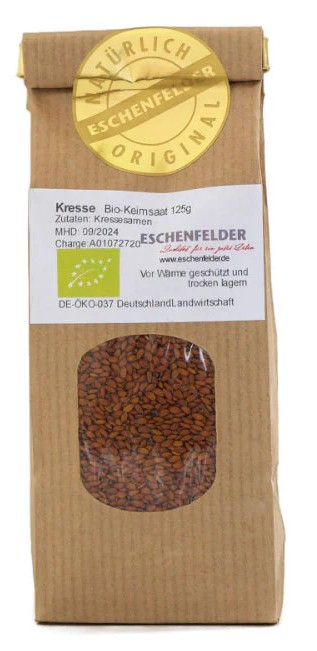 Kresse Keimsaat BIO,125 g