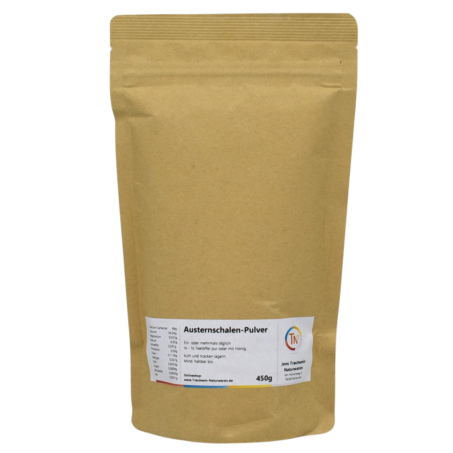 Austernschalenpulver, 450 g
