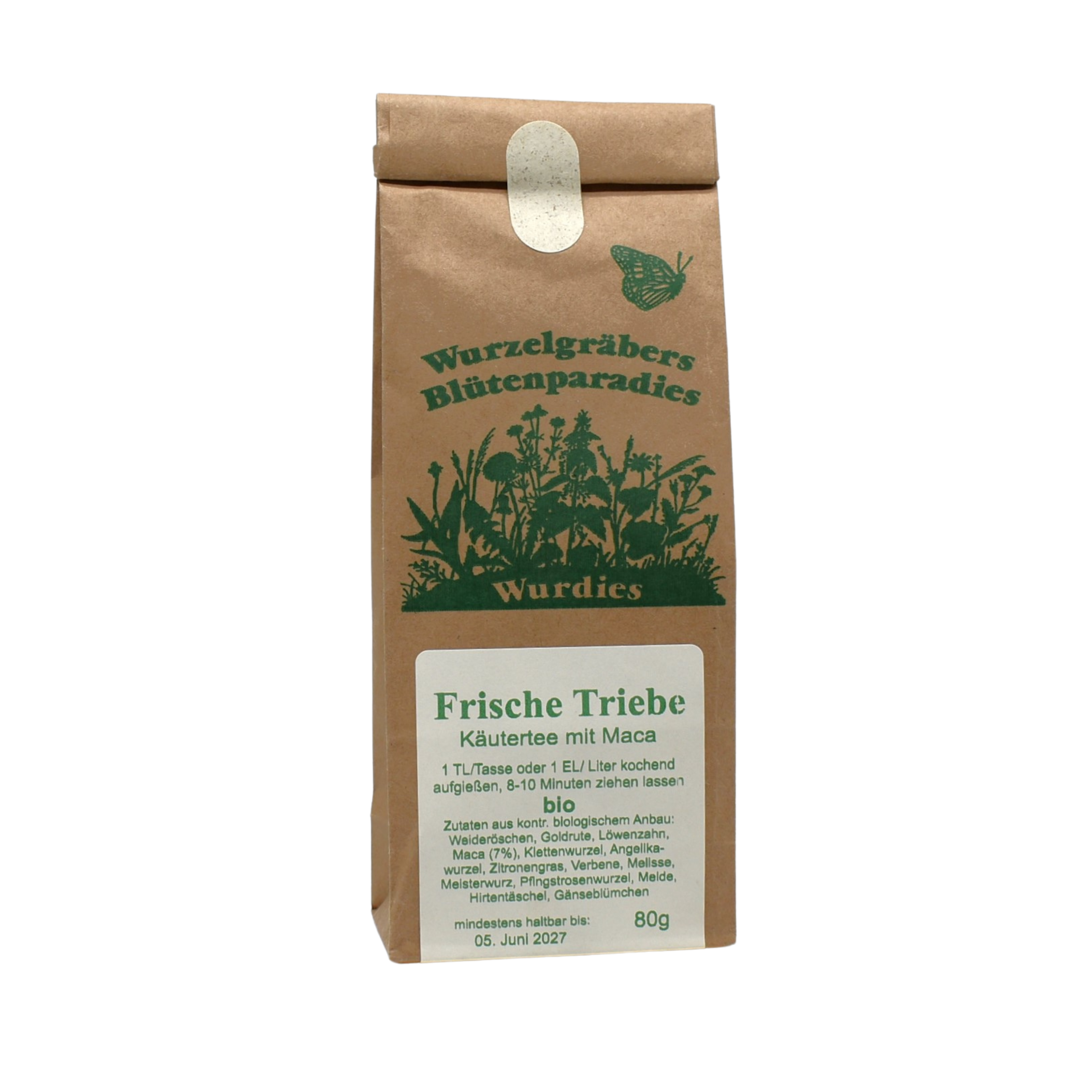 Frische Triebe BIO, 80 g, Männertee mit Maca