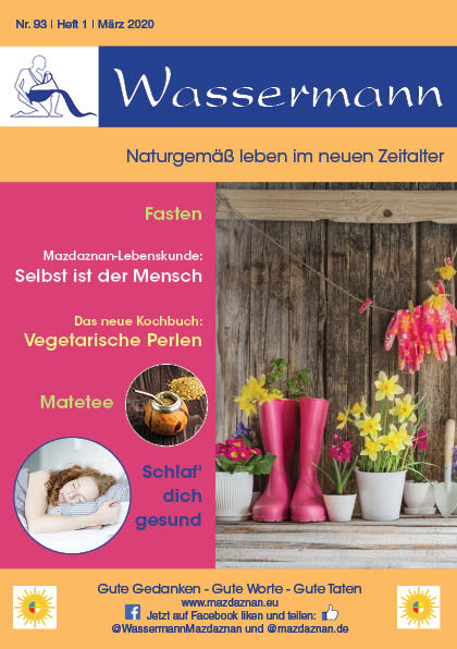 Wassermann Nr. 93: Fasten, Lebenskunde 3, Prostata Erfahrungsbericht, Mate Tee, Immunsystem 3 (Schlaf)