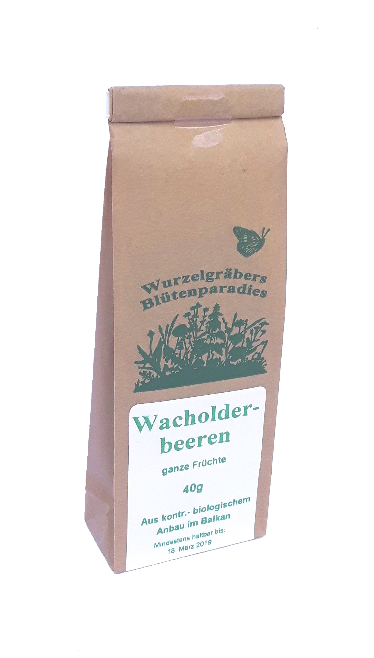 Wacholderbeeren BIO, 40 g, ganz