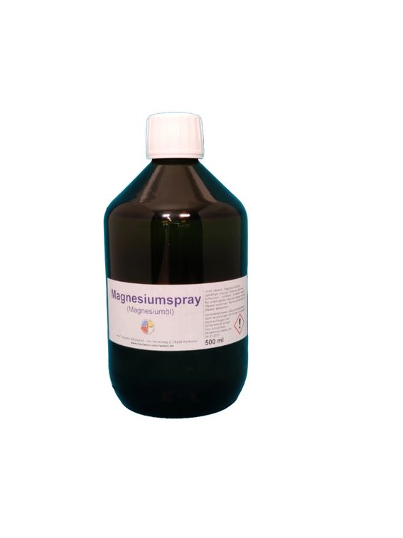 Magnesiumöl (Magnesiumspray), 500 ml, Nachfüllflasche