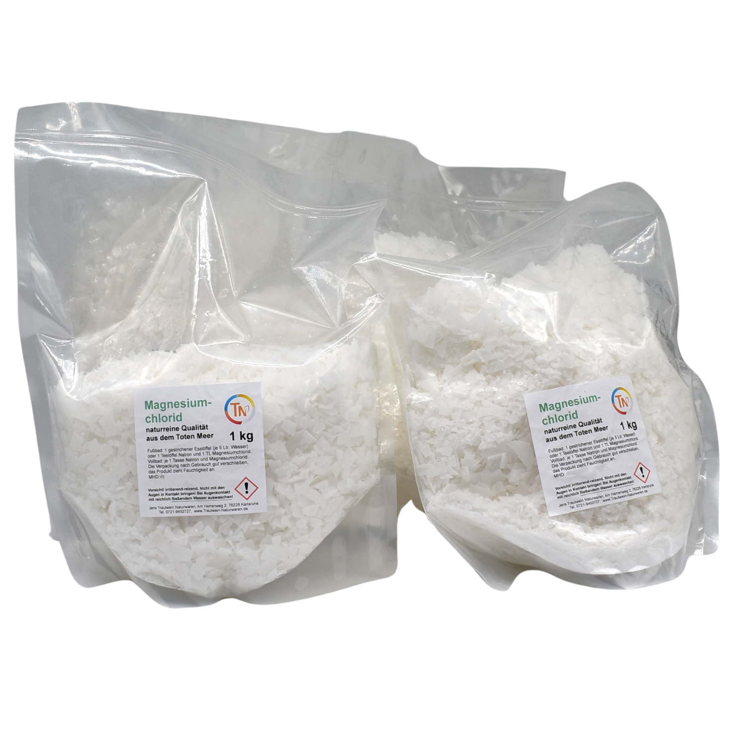 Magnesiumchlorid, 1 kg, Flocken