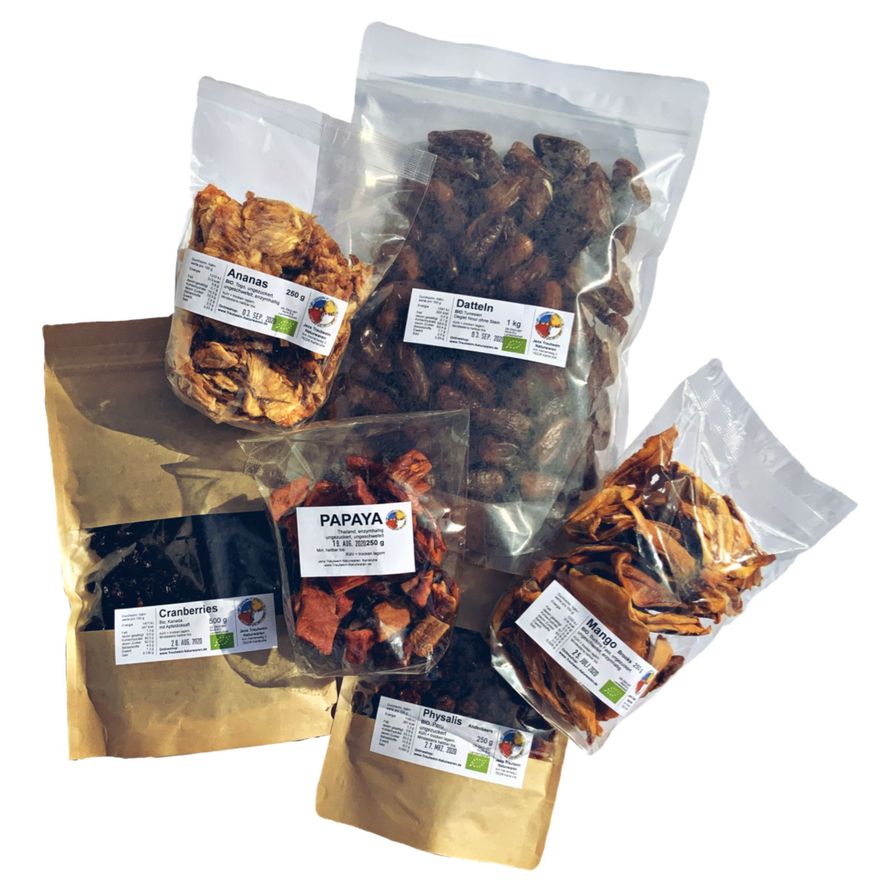 TROCKENFRÜCHTE - Probier-Set  - BIO -  10 % RABATT*