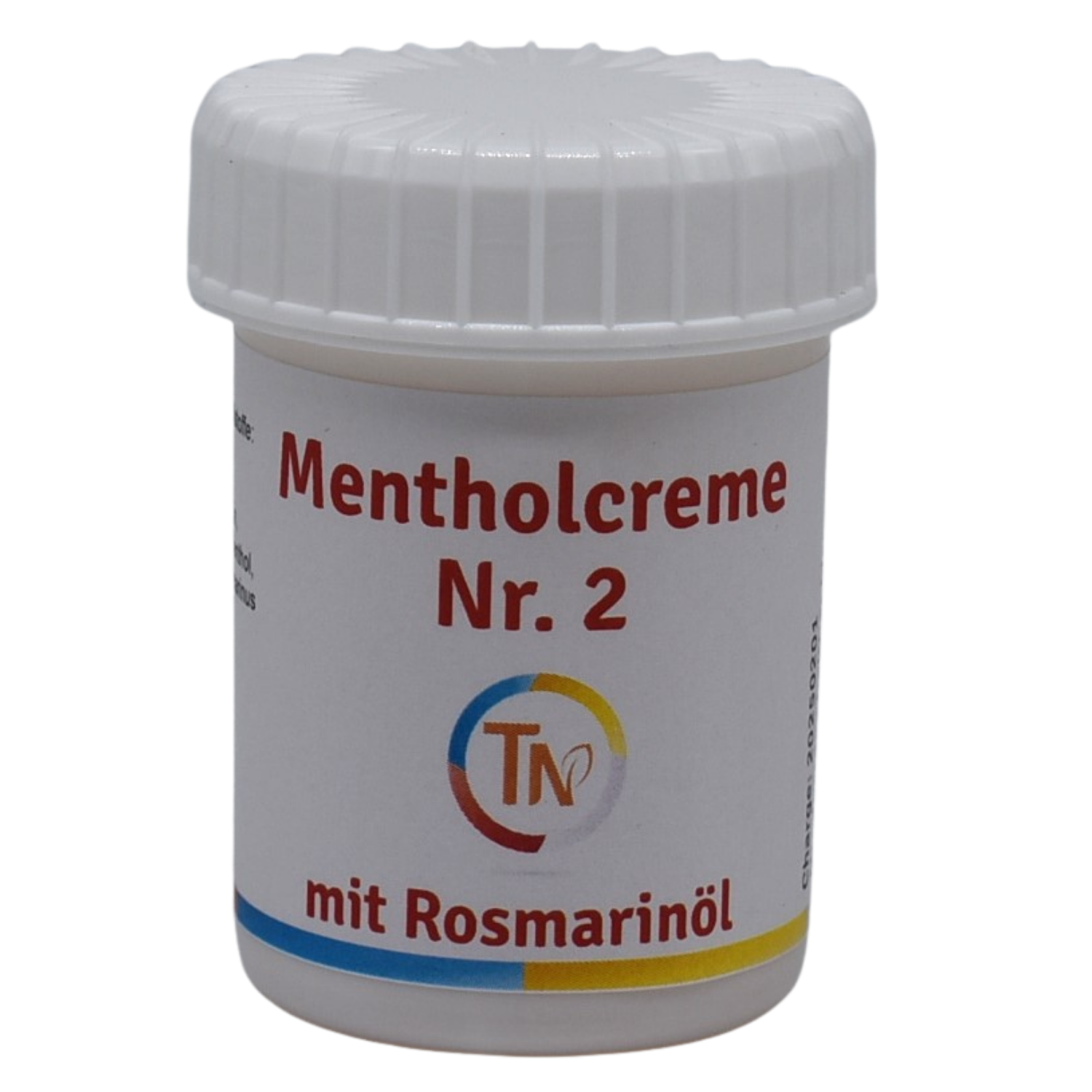 Mentholcreme M2, 30 ml, mit Rosmarinöl (rot), Duftbalsam