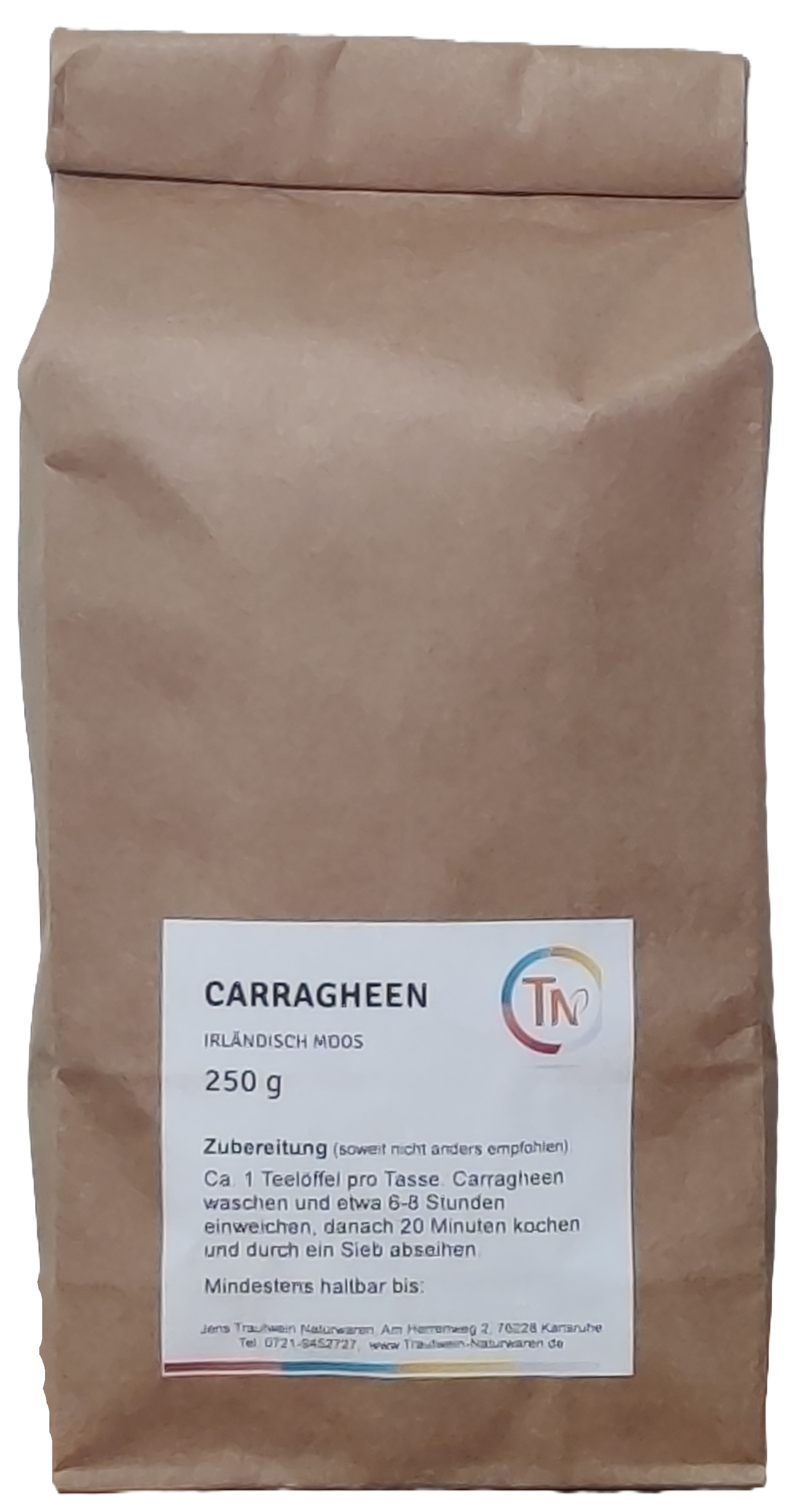 Carragheen, 250 g, irländisch Moos, geschnitten