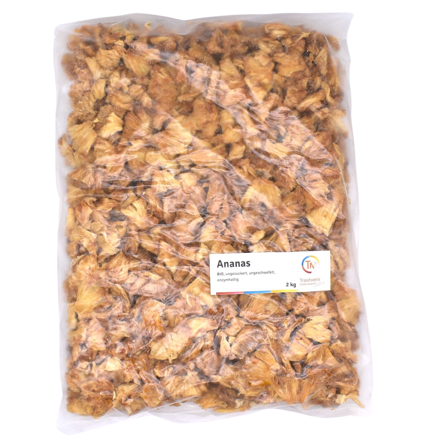 Ananas BIO, 2 kg,  getrocknet, (*Sonderpreis)