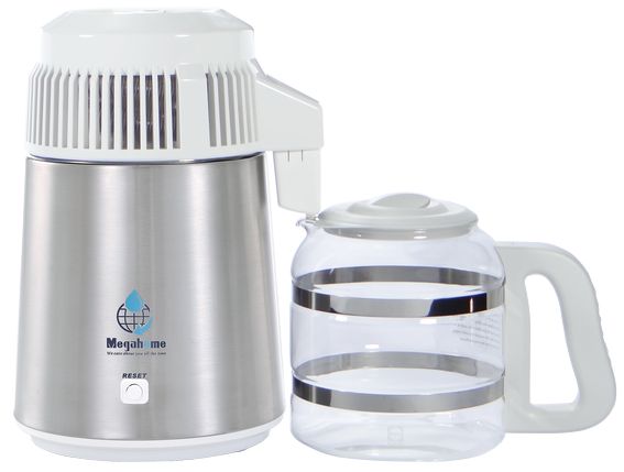 MH1G Wasserdestiller 4 Liter mit Glaskanne - TÜV GS geprüft!