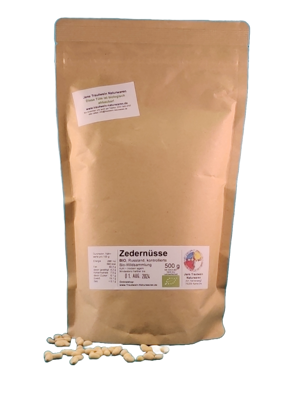 Zedernuss-Winter-Set, aus Wildsammlung