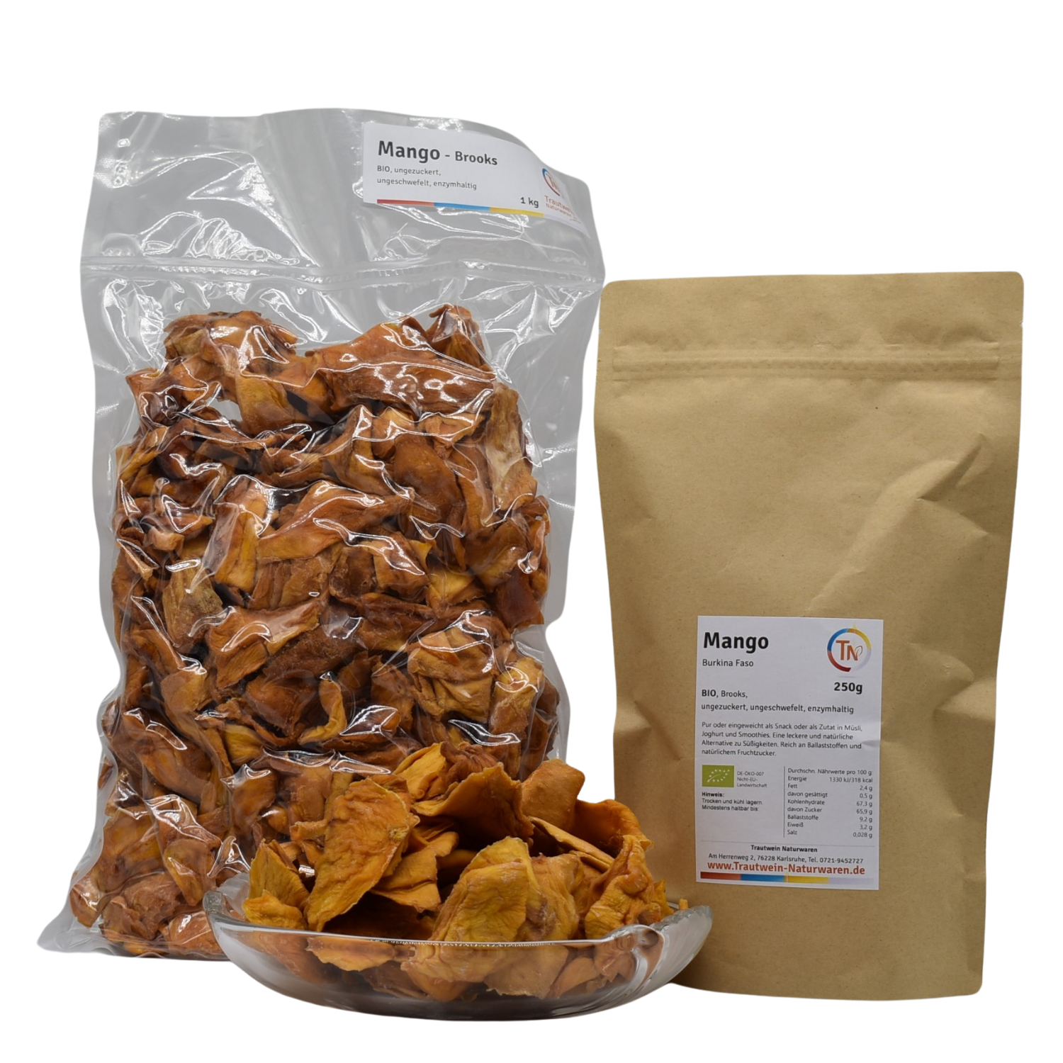 Mango BIO "Brooks", 1 kg, getrocknet