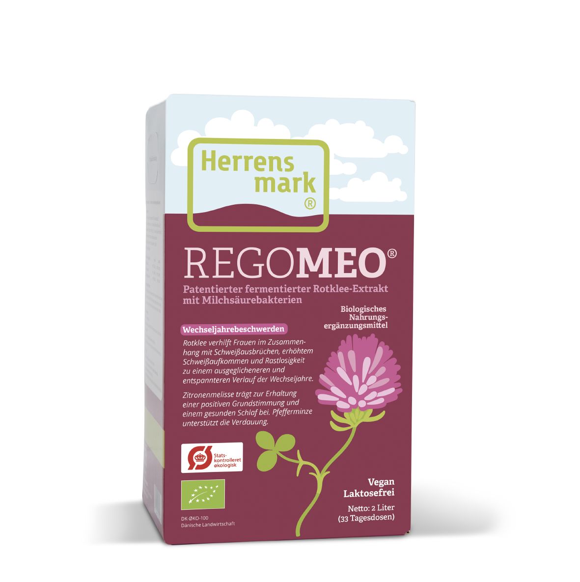 REGOMEO Herrens Mark, 2 L,  Rotklee-Extrakt BIO