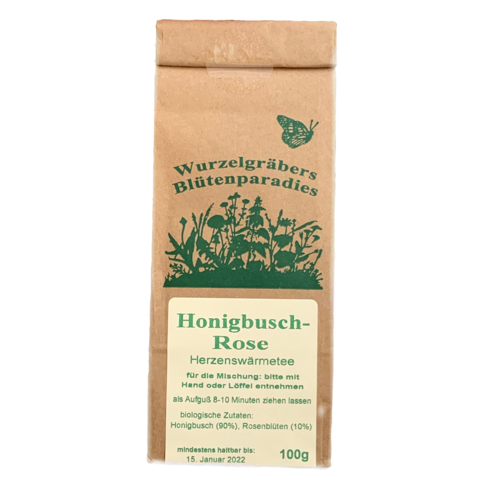 Honigbusch-Rose BIO, 100 g, Herzenswärmetee
