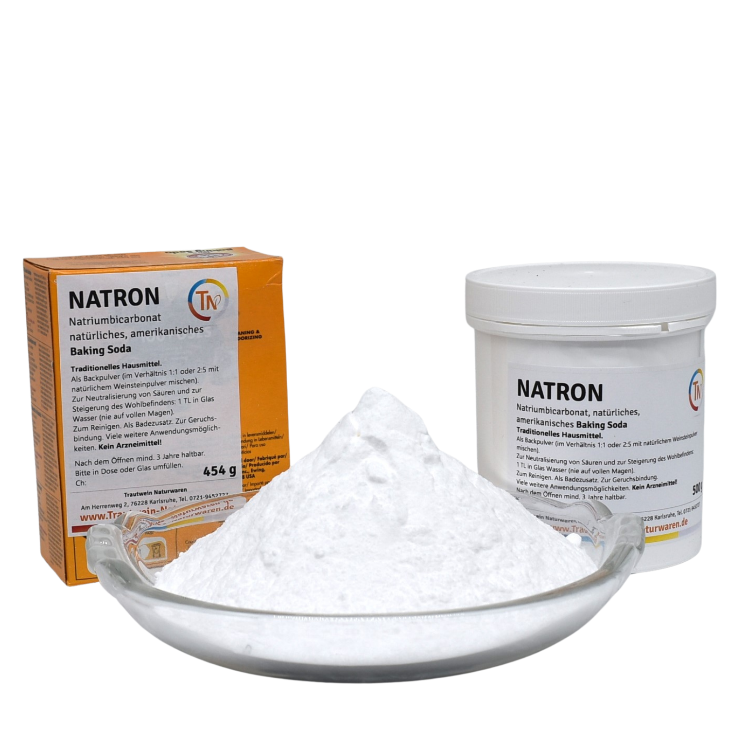 Natron natürlich, 454 g, amerikanisch